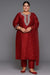 Roman Suit Set with Net Dupatta