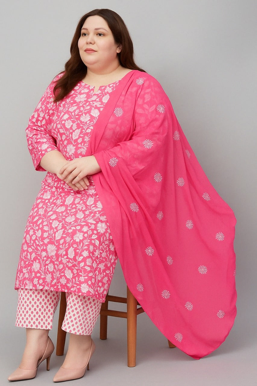 Printed Kurti Set