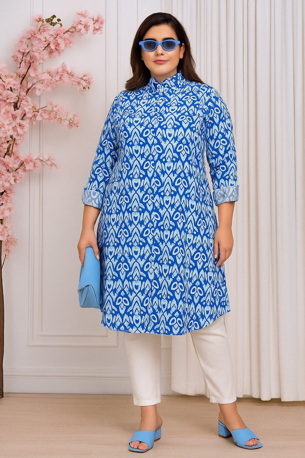 Everyday Reyon Kurta Set (Smart Fit)