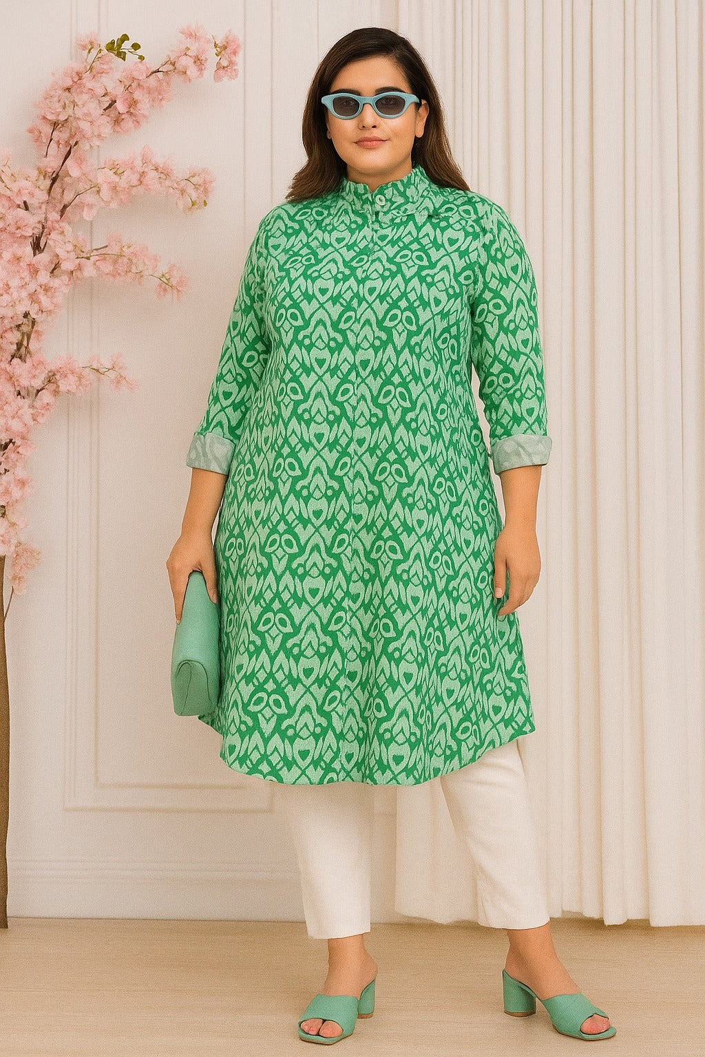 Everyday Reyon Kurta Set (Smart Fit)