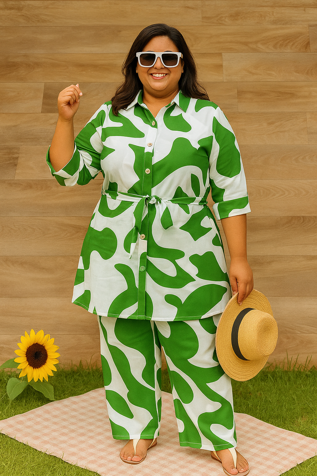 Printed Aura Co-Ord Set