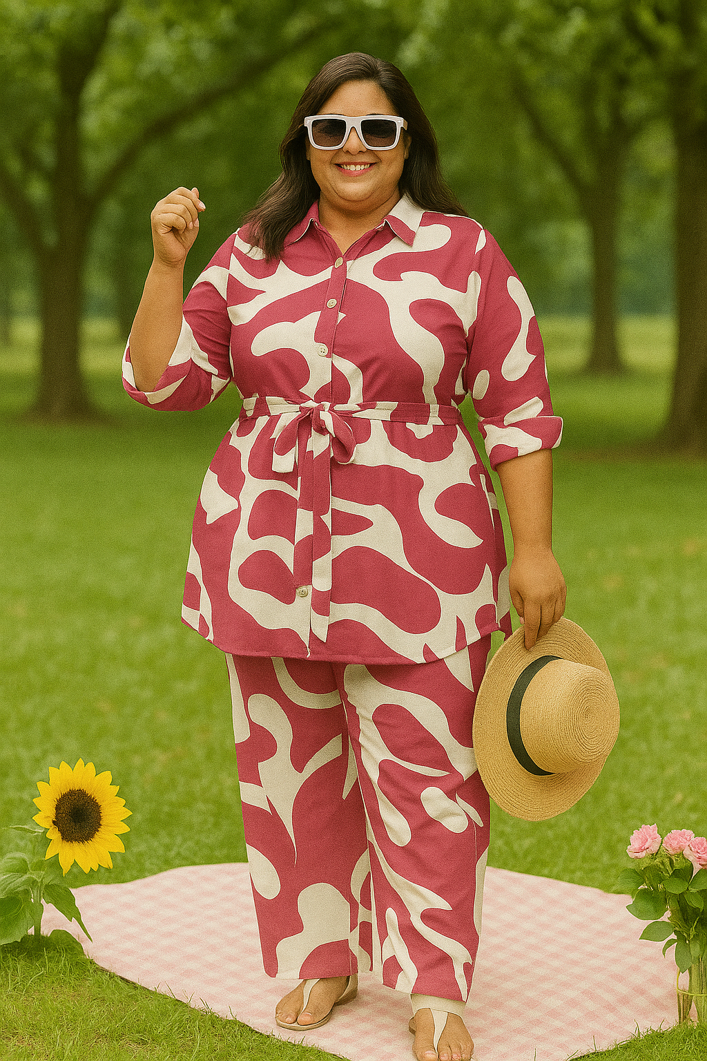 Printed Aura Co-Ord Set