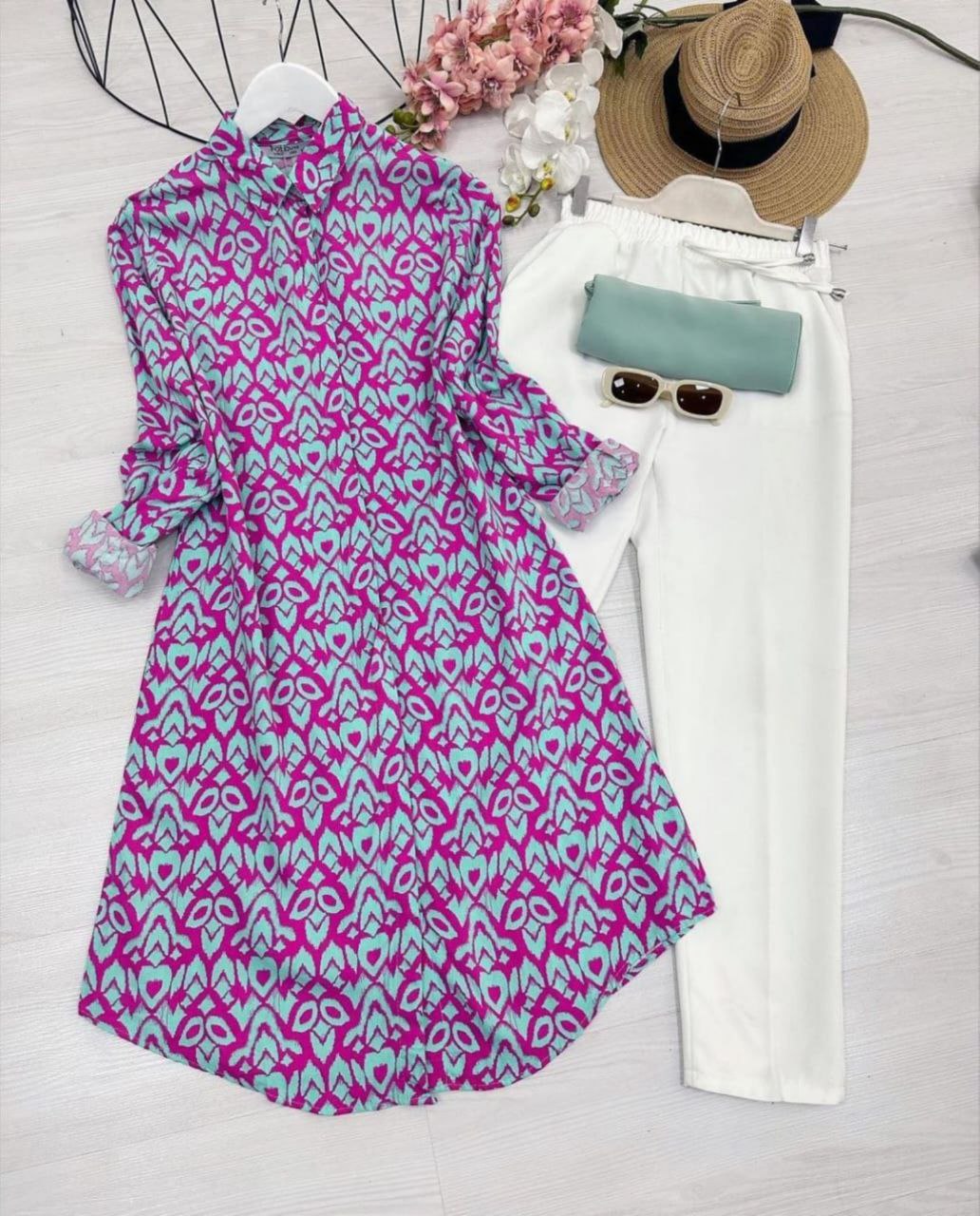 Everyday Reyon Kurta Set (Smart Fit)