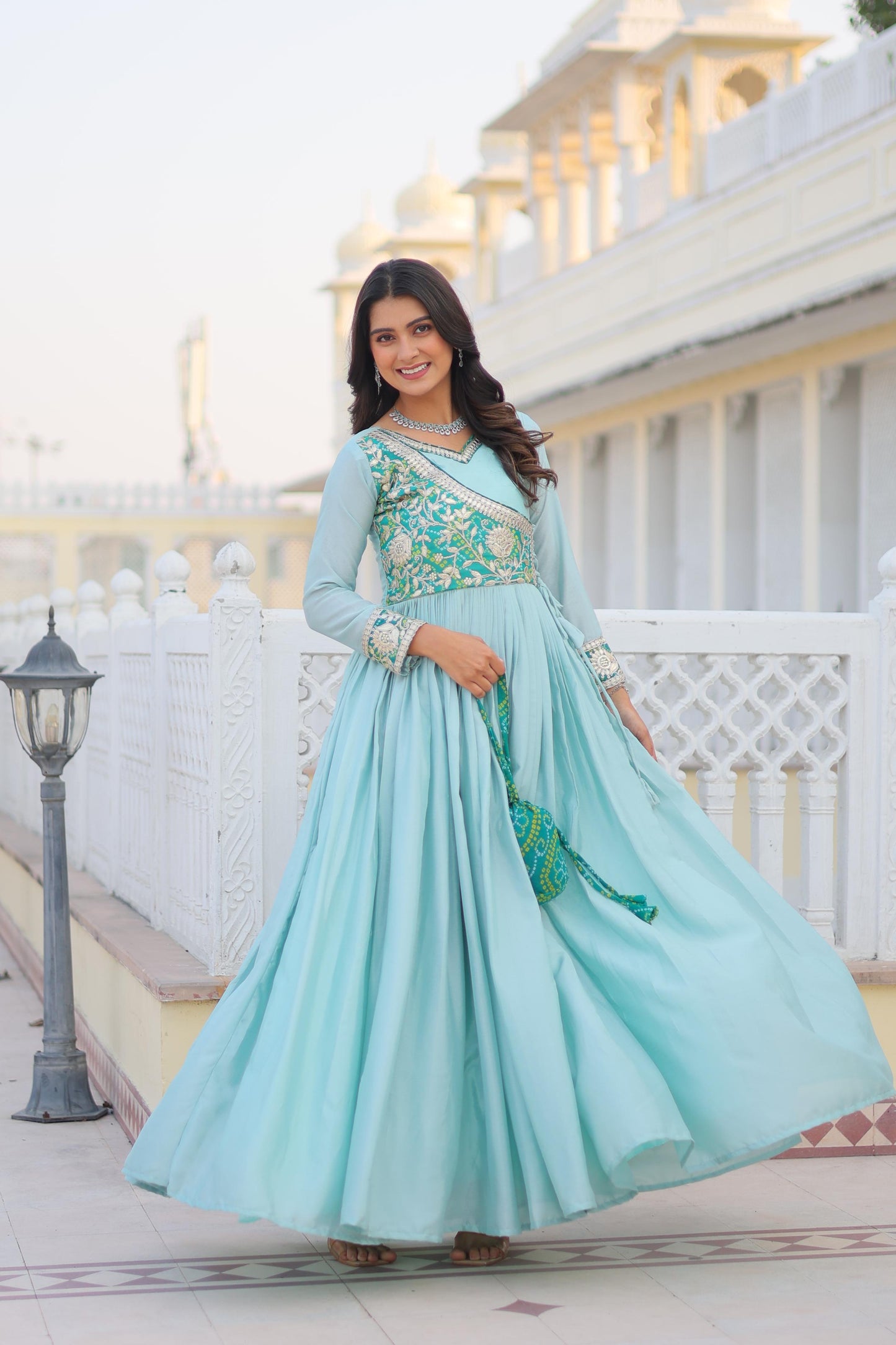 Festive Gown Set