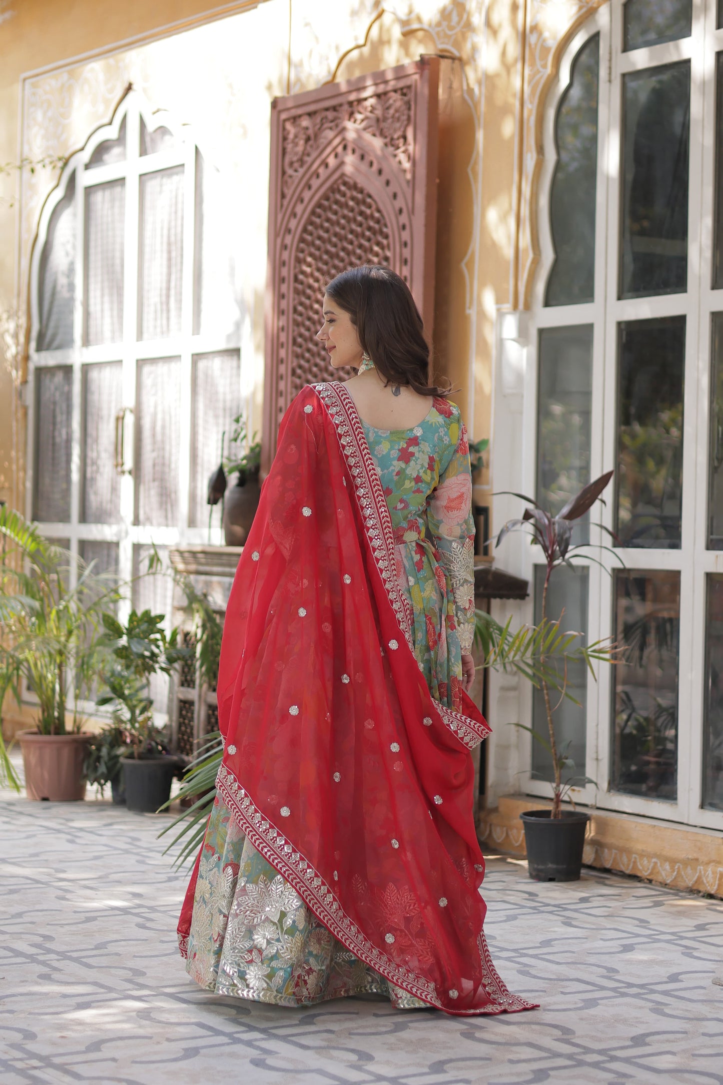 Alia Cut Russian Silk Gown