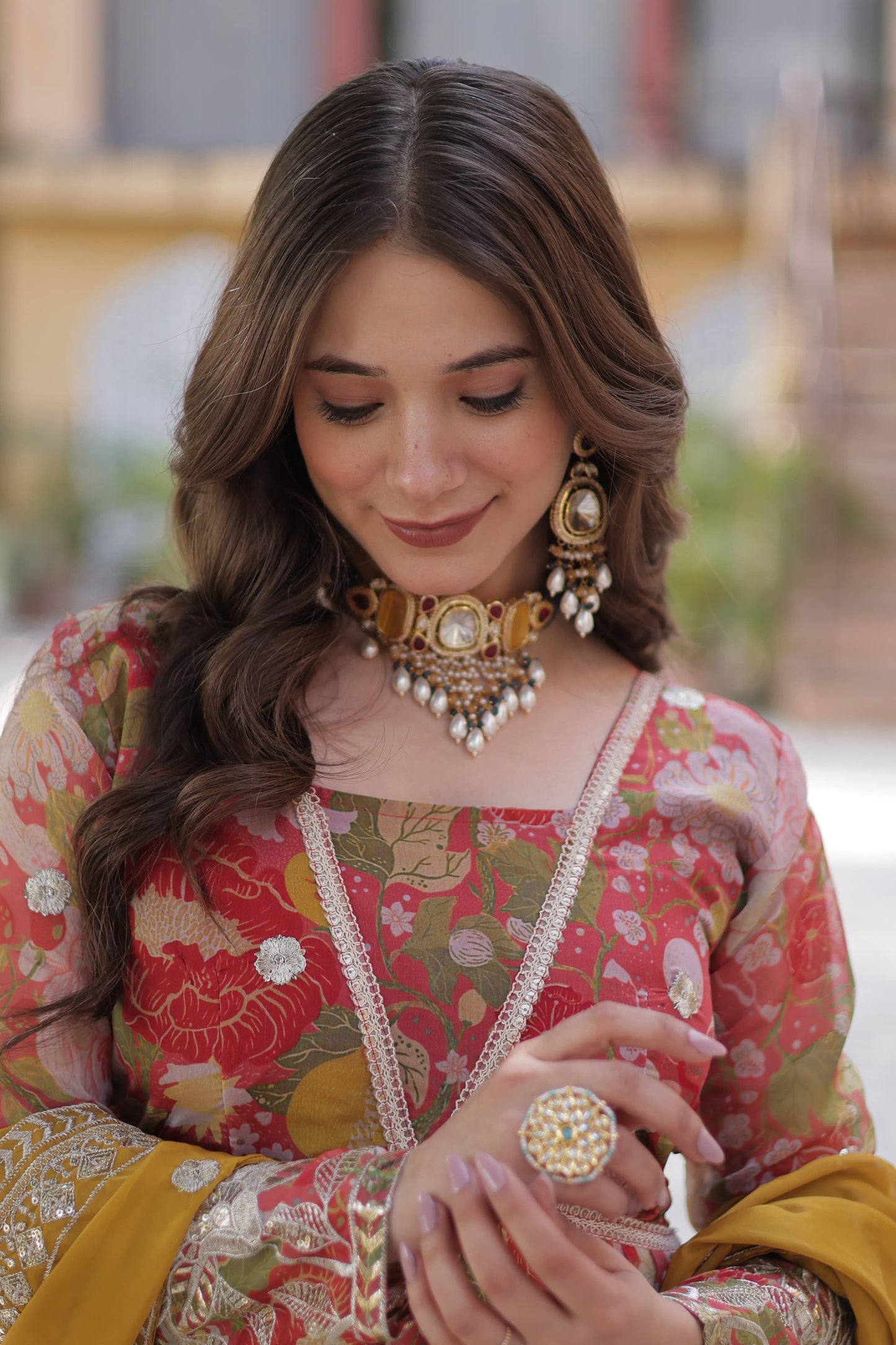 Alia Cut Russian Silk Gown