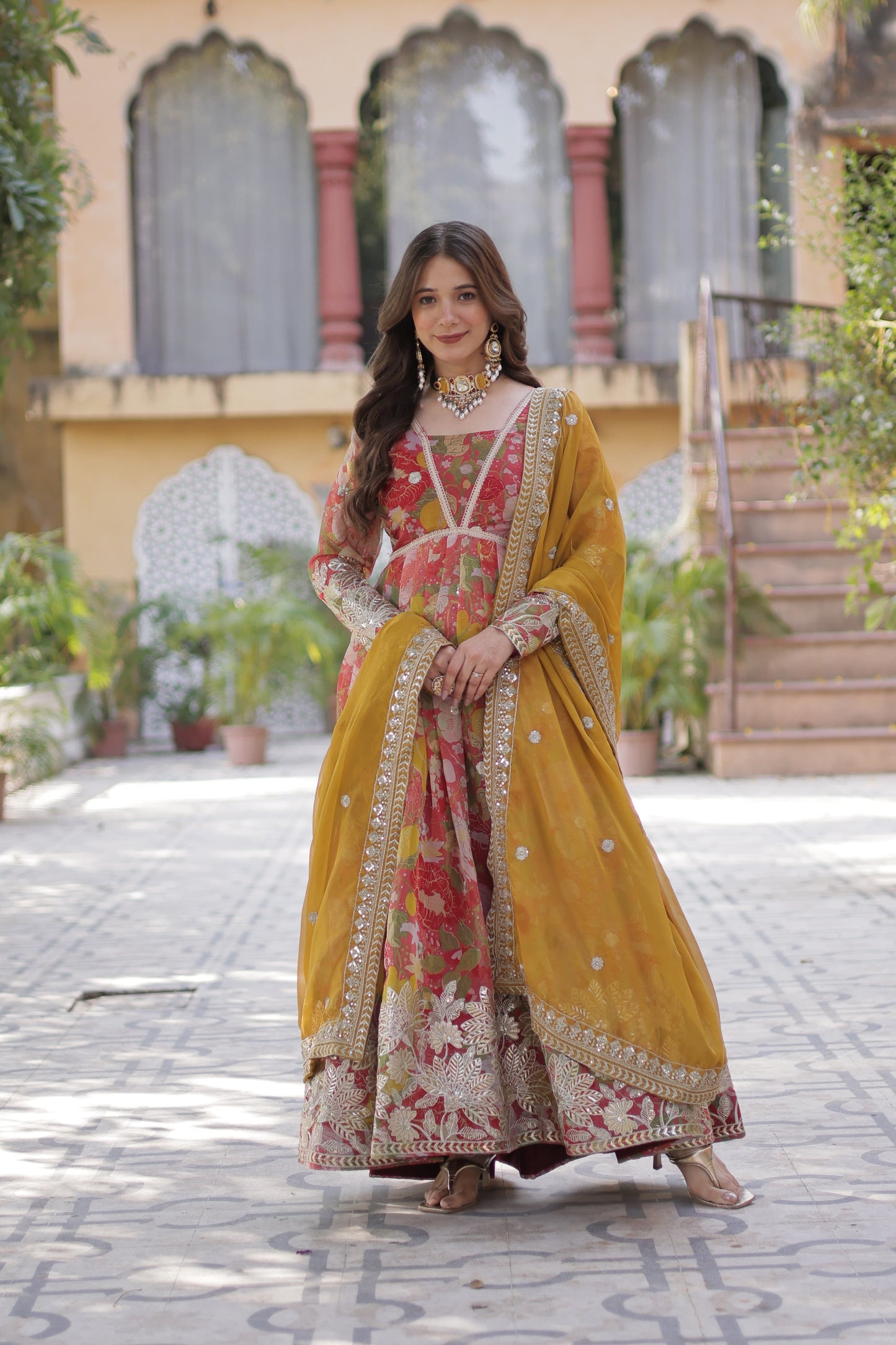 Alia Cut Russian Silk Gown
