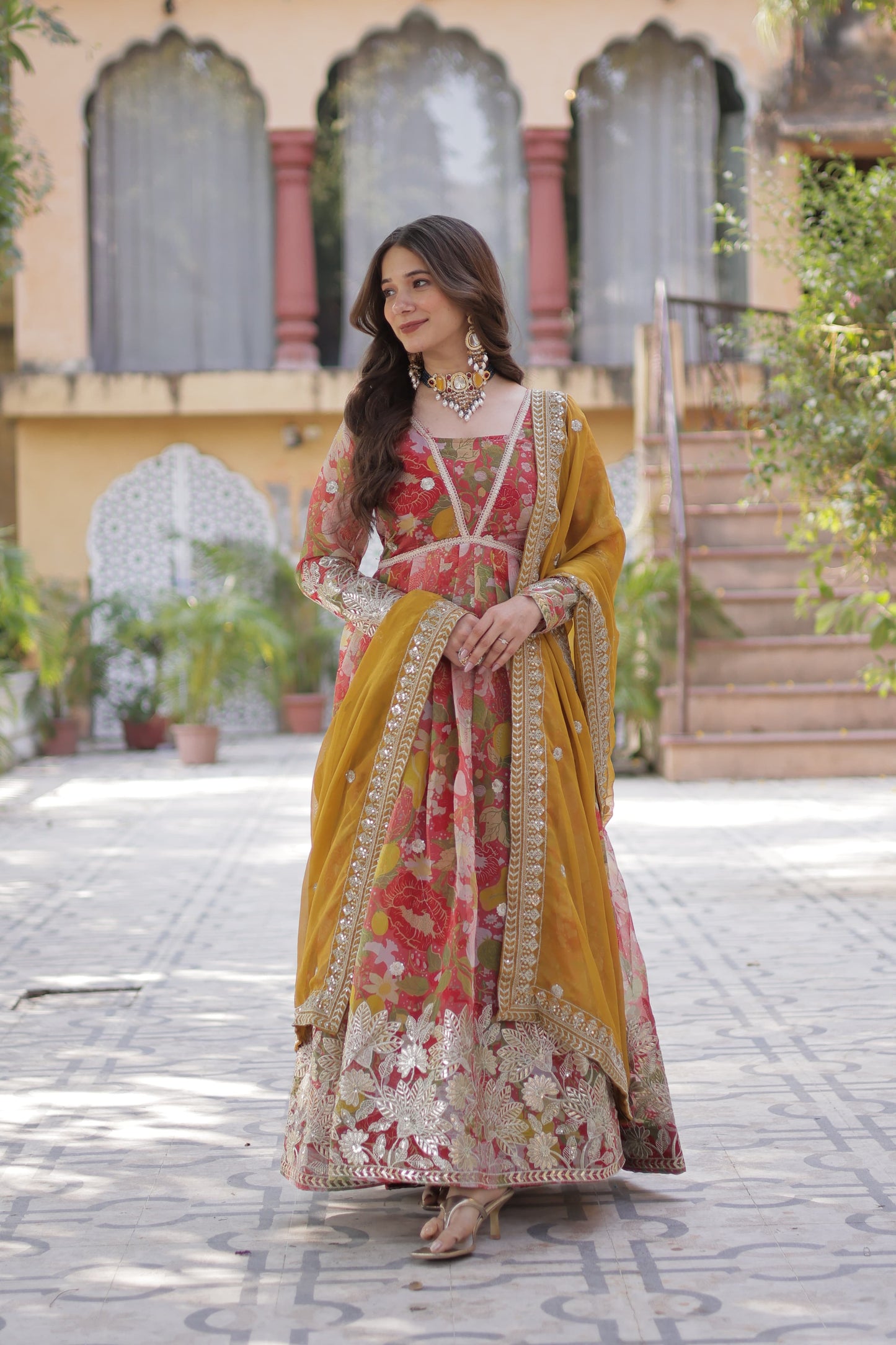 Alia Cut Russian Silk Gown