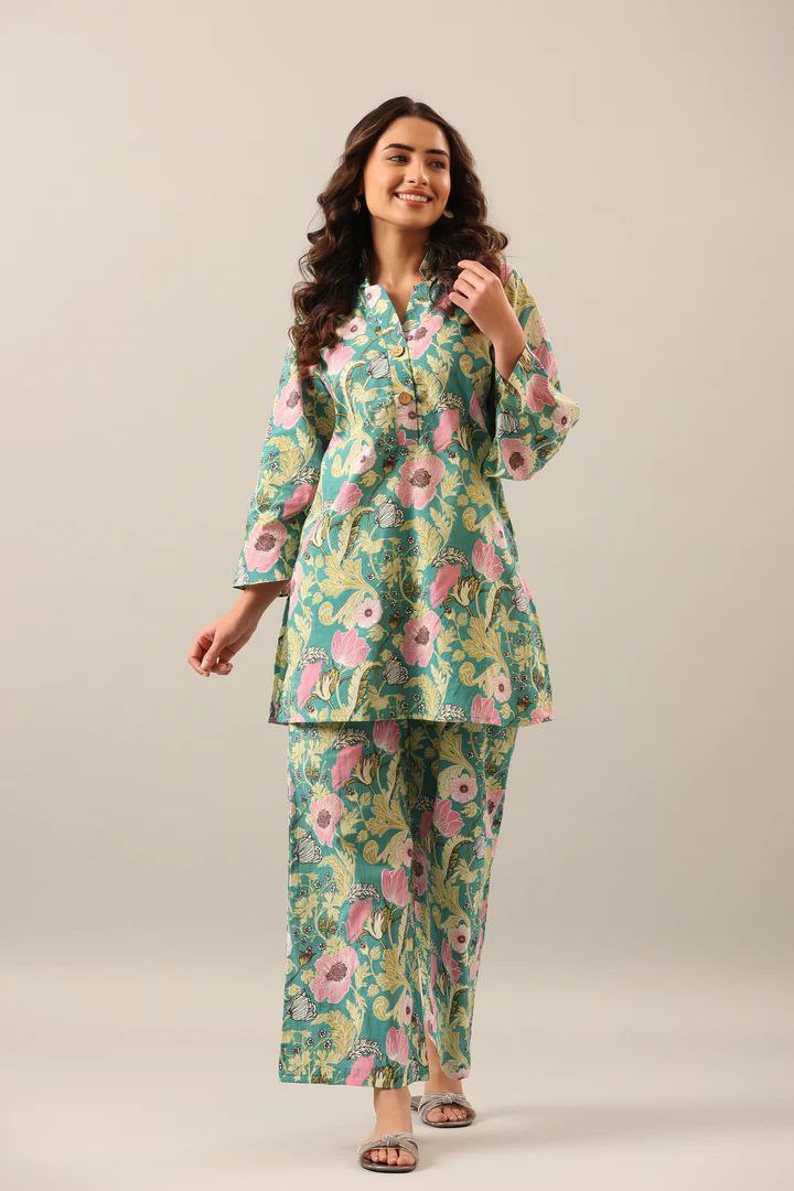 Premium Rayon Printed Co-Ord Set