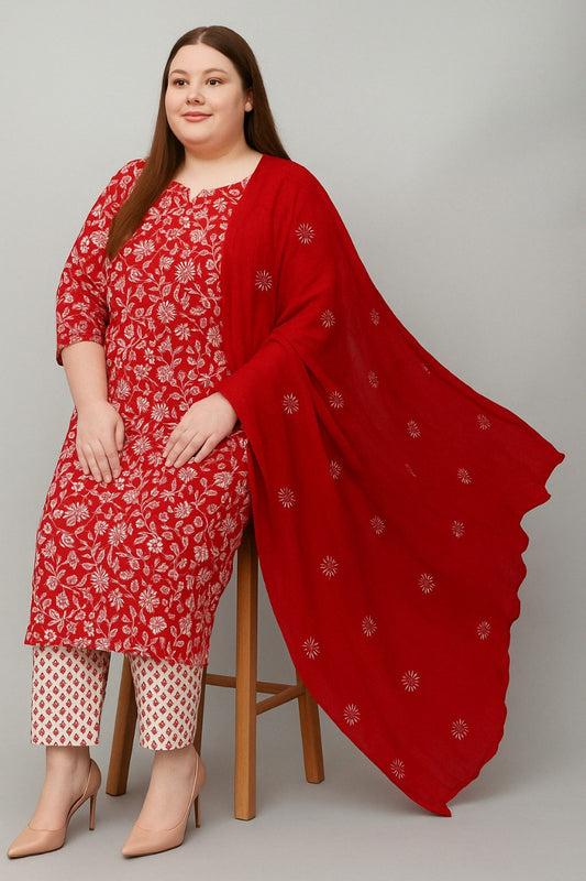 Printed Kurti Set