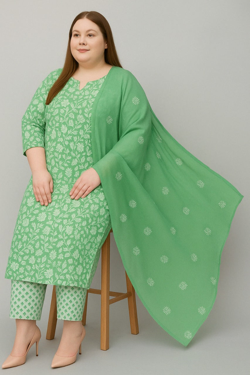 Printed Kurti Set