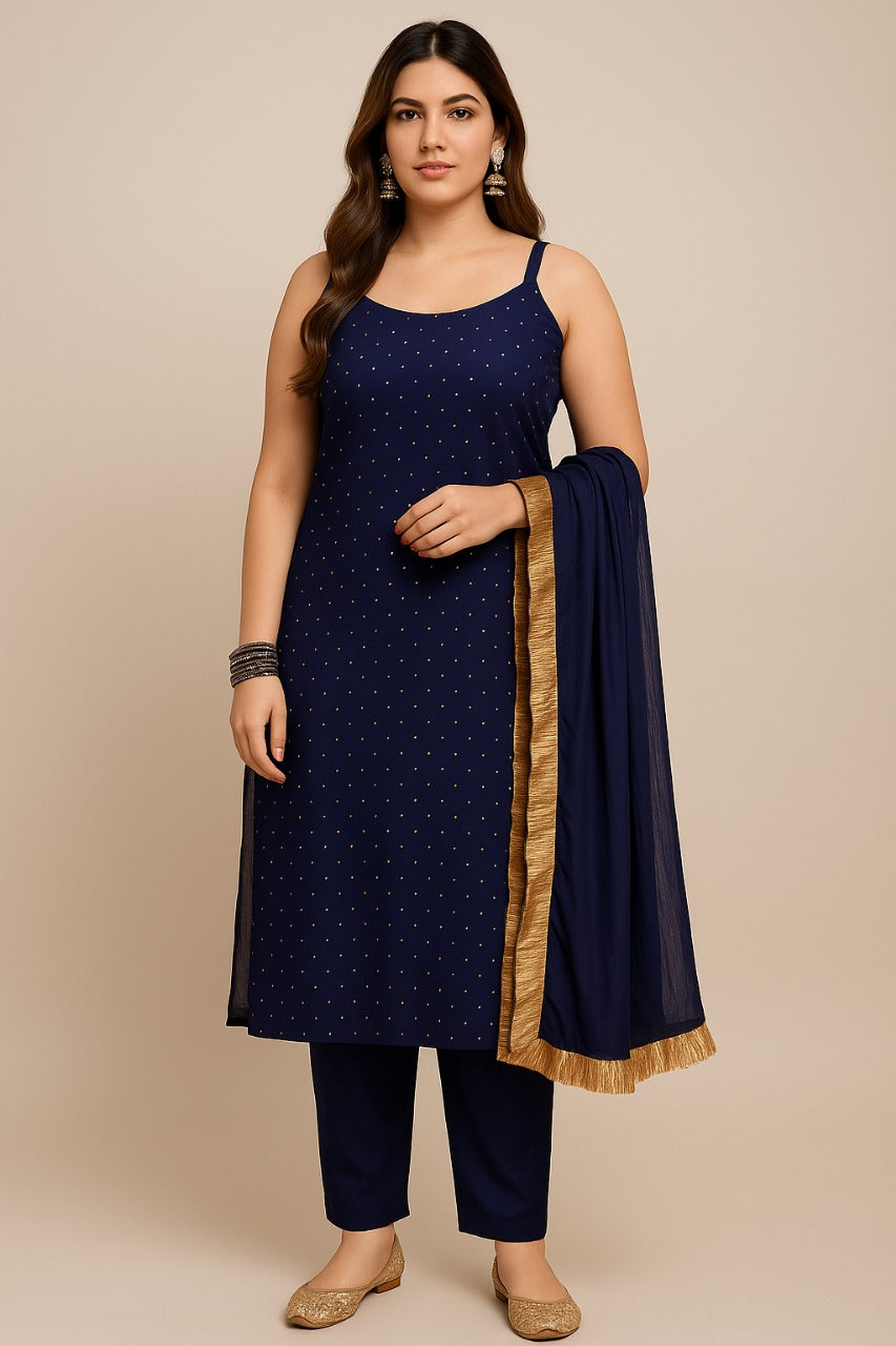 Fox Georgette Suit