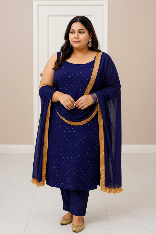 Fox Georgette Suit