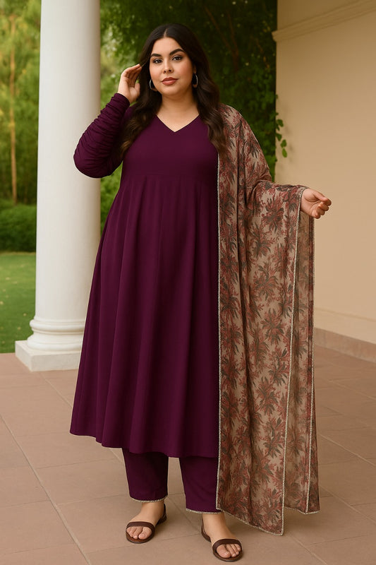 Fox Georgette Digital Print Suit