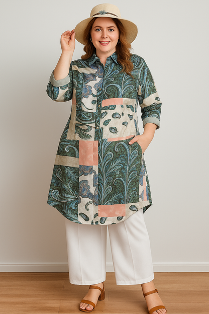 Picnic Glow  Kurti + Plazzo
