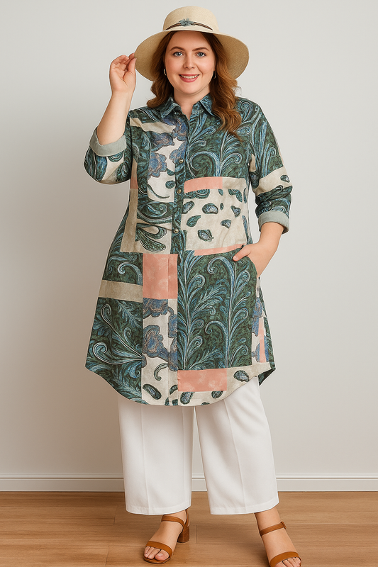Picnic Glow  Kurti + Plazzo