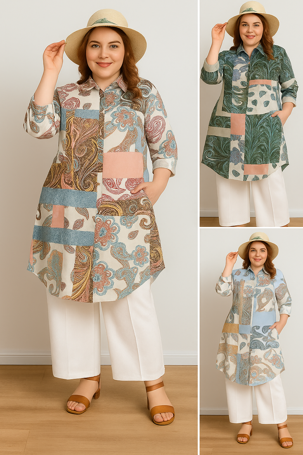 Picnic Glow  Kurti + Plazzo