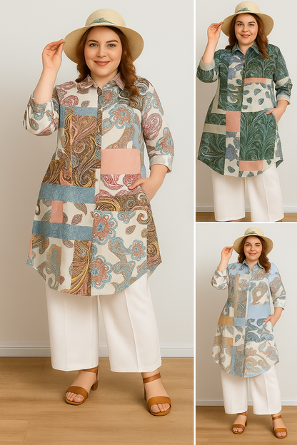 Picnic Glow  Kurti + Plazzo