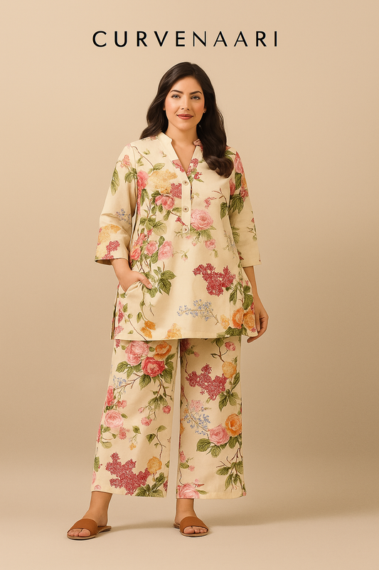 Premium Rayon Printed Co-Ord Set