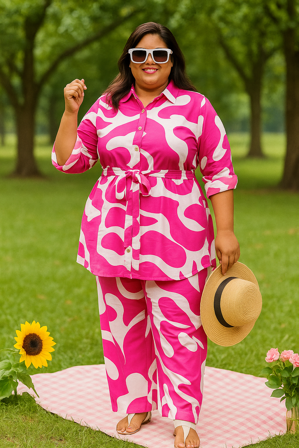 Printed Aura Co-Ord Set