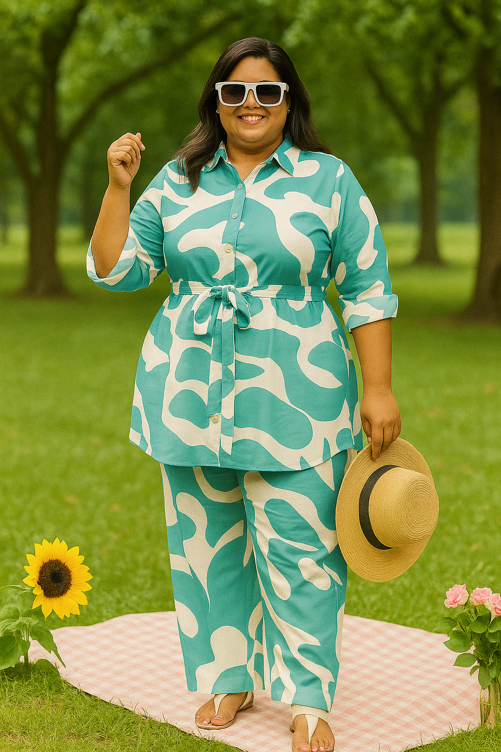 Printed Aura Co-Ord Set