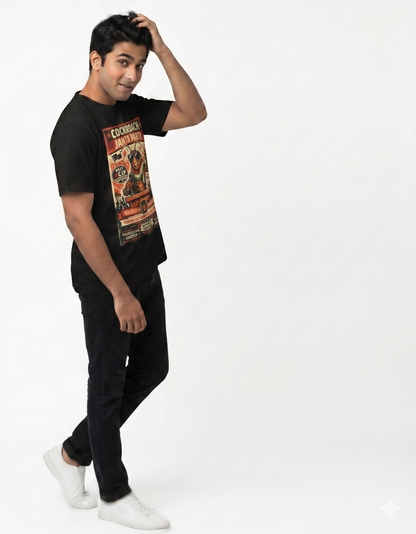 👕 CJP (Cockroach Janta Party) Quirky Oversized Tee
