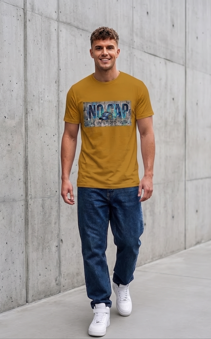 🧢 The "No Cap" Regular Fit Tee