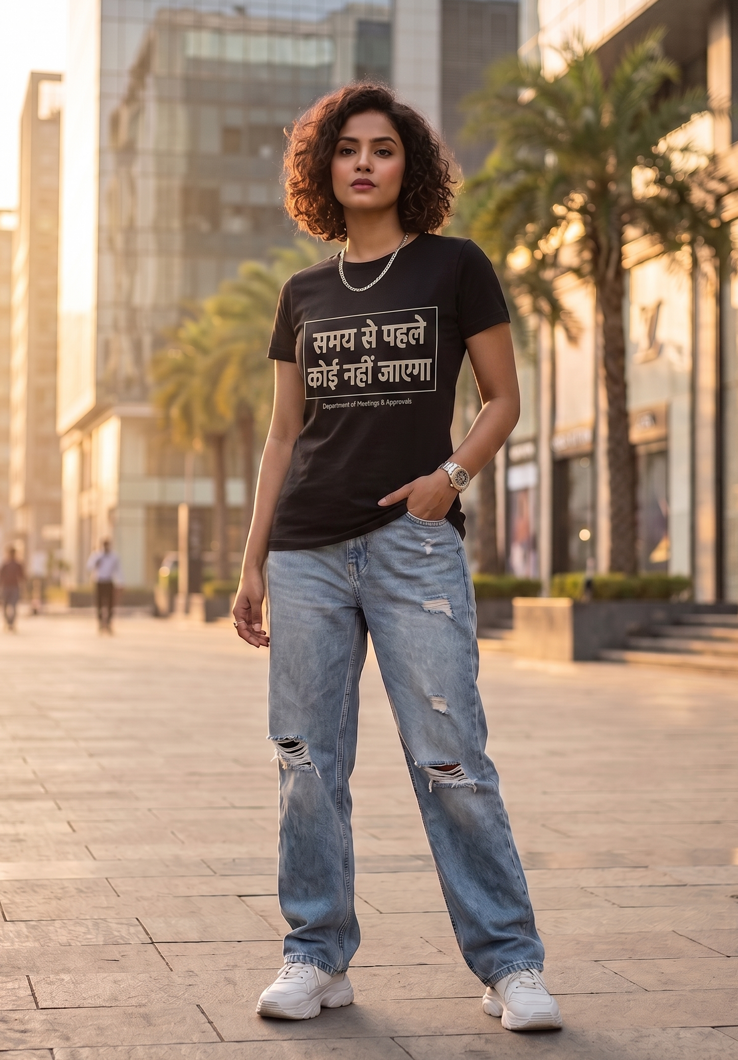 The 5:59 PM 'Samay Se Pehle' Office Relatable Tee