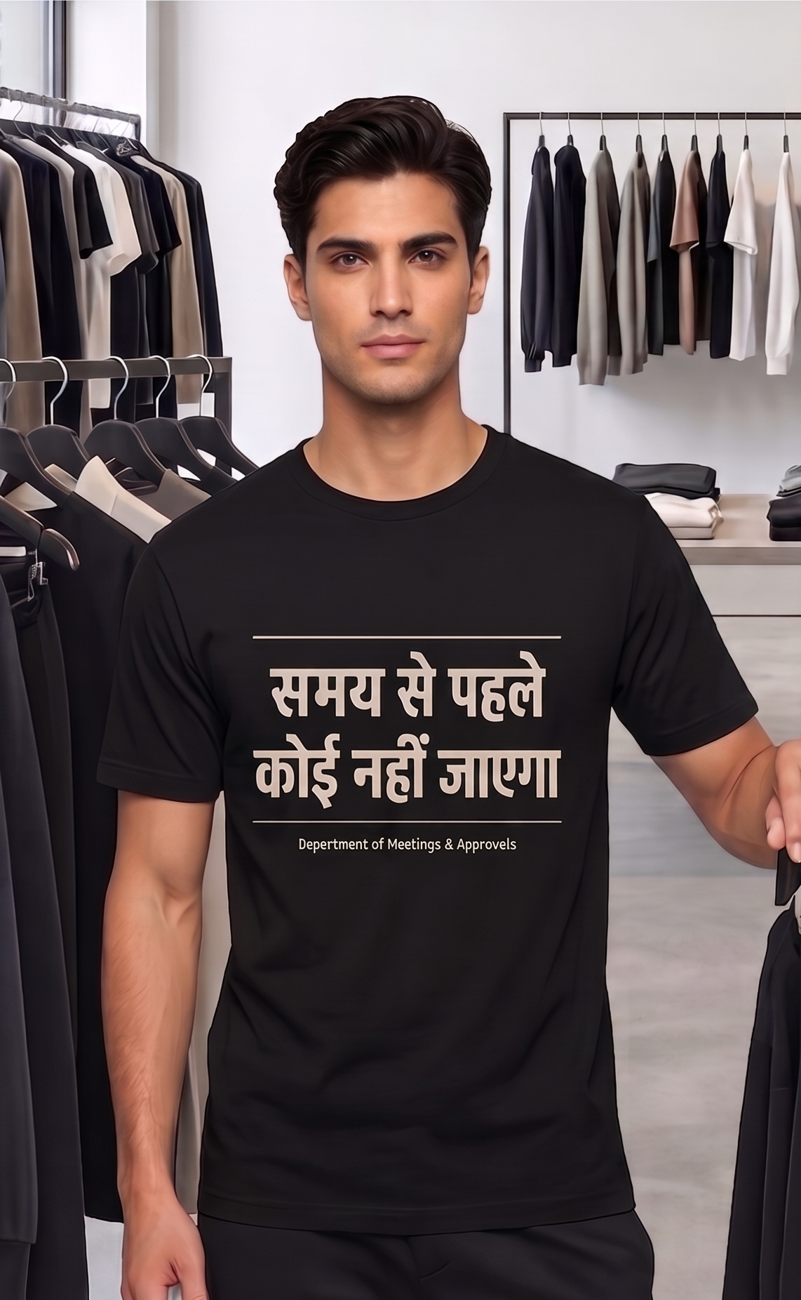 The 5:59 PM 'Samay Se Pehle' Office Relatable Tee