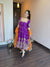 Royal Purple Embroidered Anarkali Suit