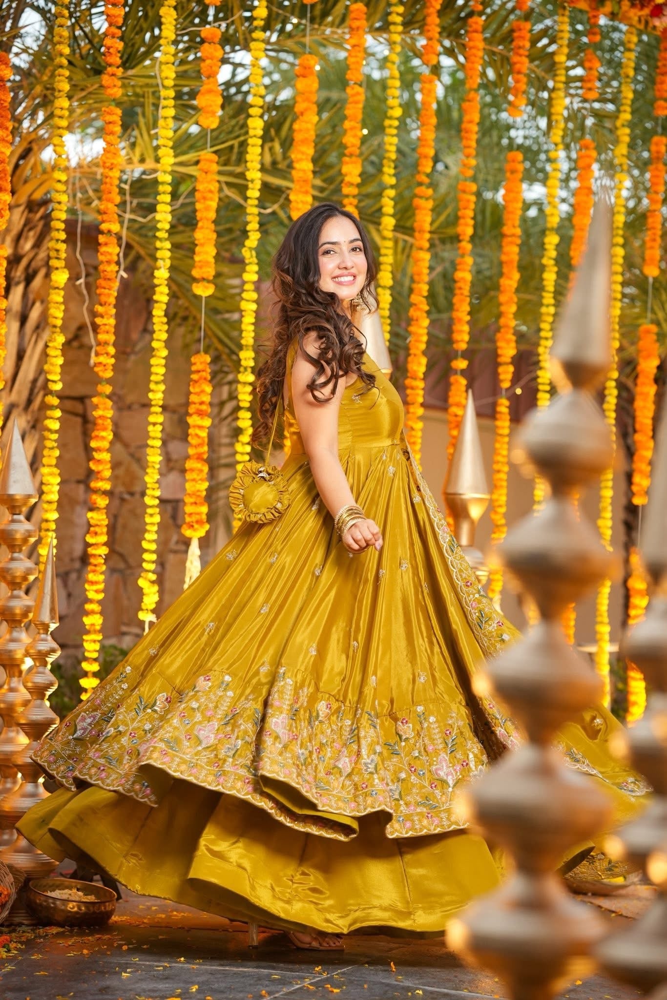 Meher Glow Sequins Anarkali Suit