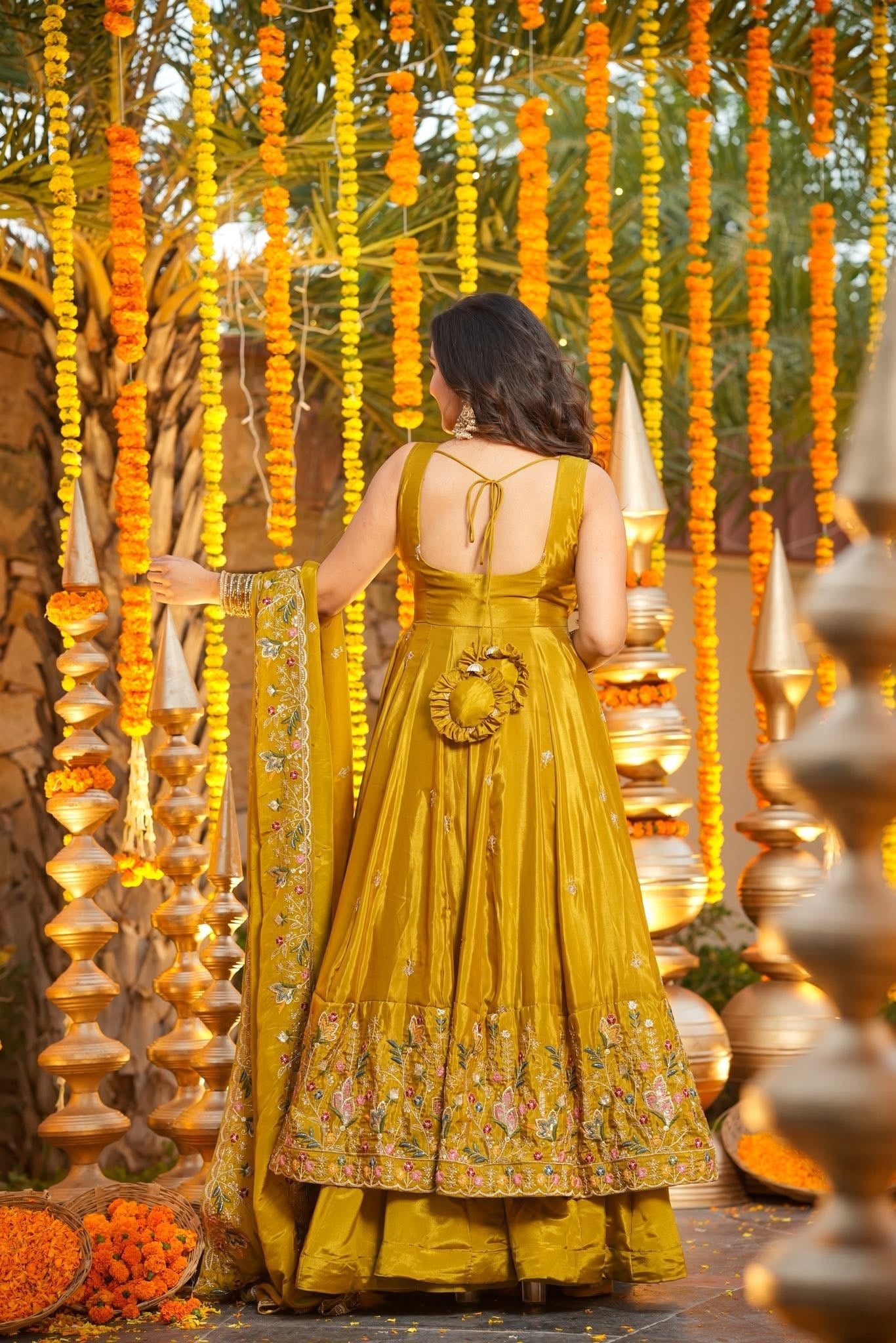 Meher Glow Sequins Anarkali Suit