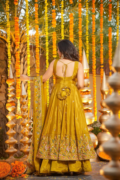 Meher Glow Sequins Anarkali Suit