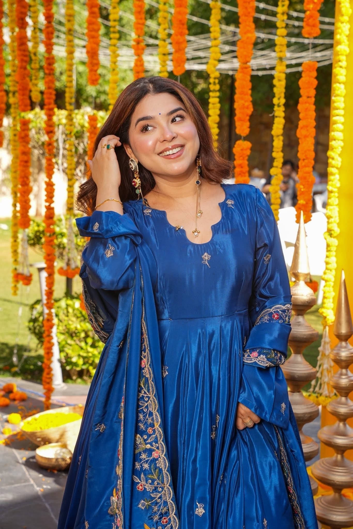 Aamani Bloom Designer Anarkali Suit