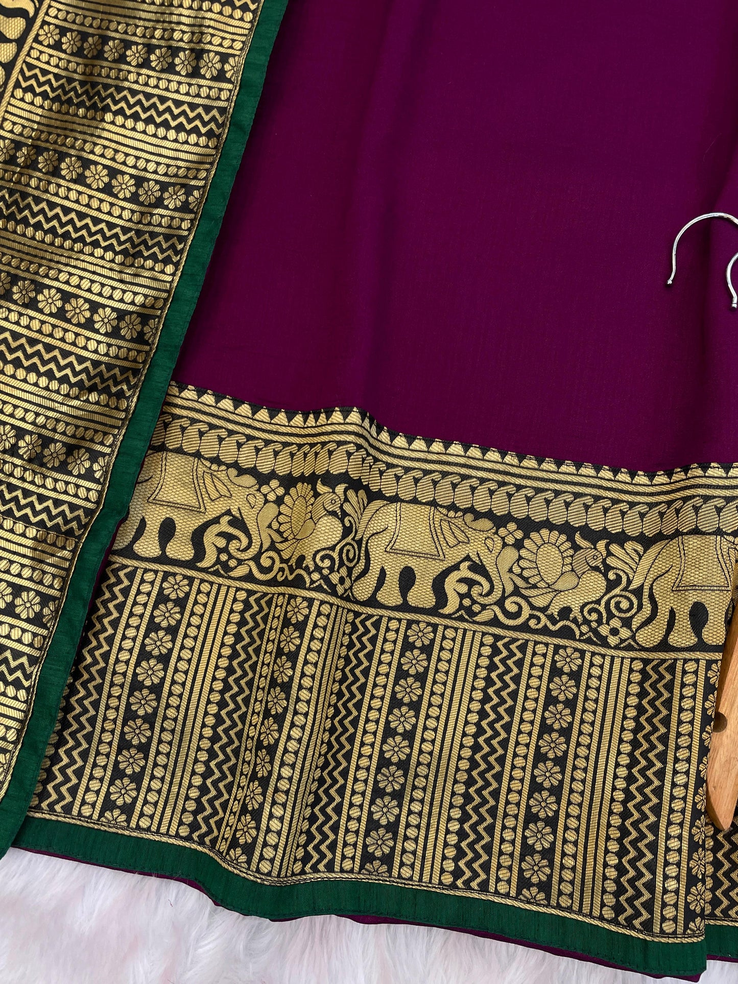 Vichitra Silk Zari Suit