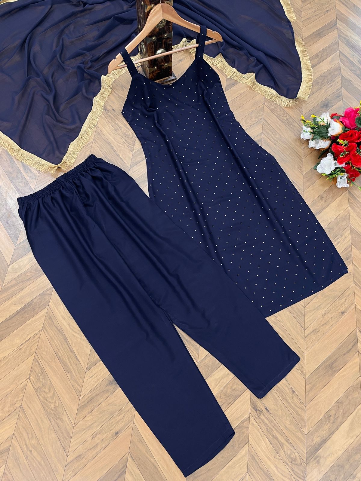 Fox Georgette Suit