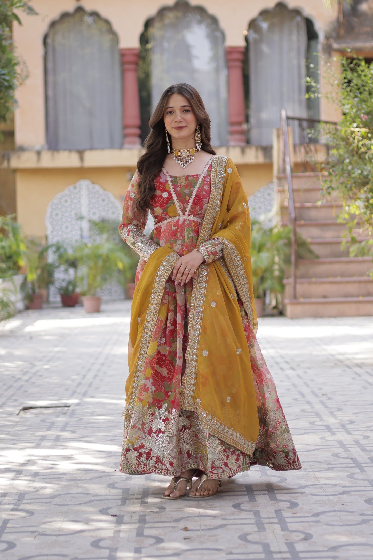Alia Cut Russian Silk Gown