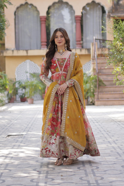 Alia Cut Russian Silk Gown