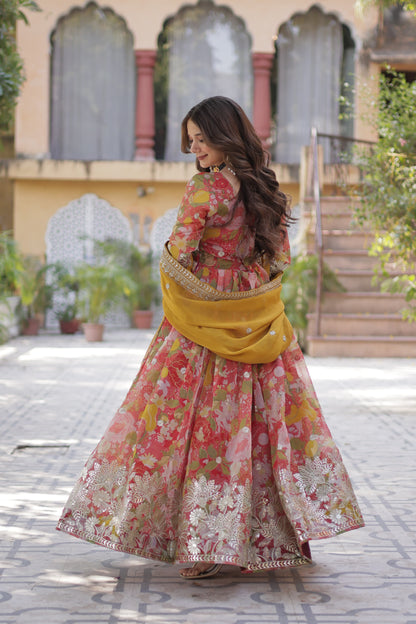 Alia Cut Russian Silk Gown