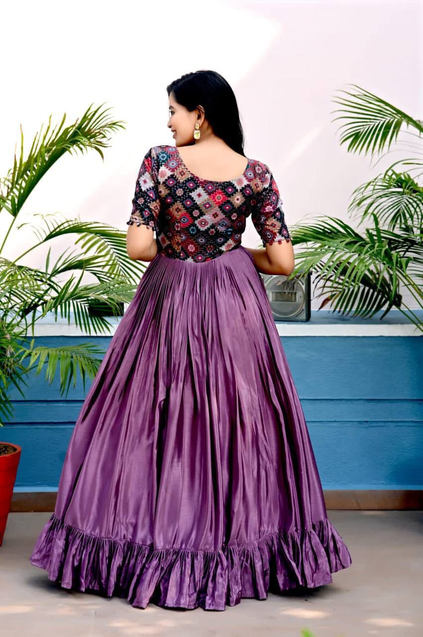 PoshPrint Chinnon Gown