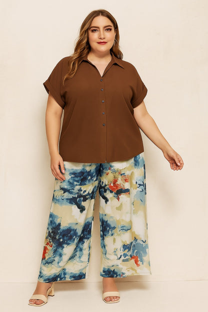 Stylish Reyon Top with Fancy Lycra Plazzo Set