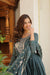 Premium Sequins Embroidered Gown with Dupatta