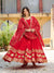 Vichitra Silk Heavy Sequins Gown with Dupatta