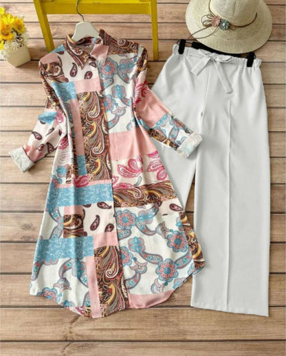 Picnic Glow  Kurti + Plazzo