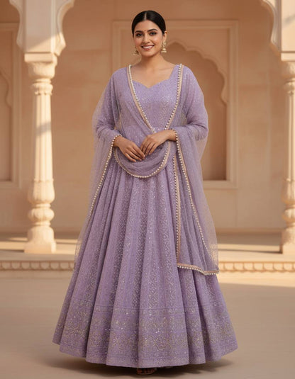 Trendy Diva Premium Anarkali Suit Set