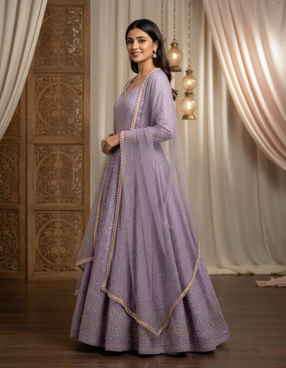 Trendy Diva Premium Anarkali Suit Set