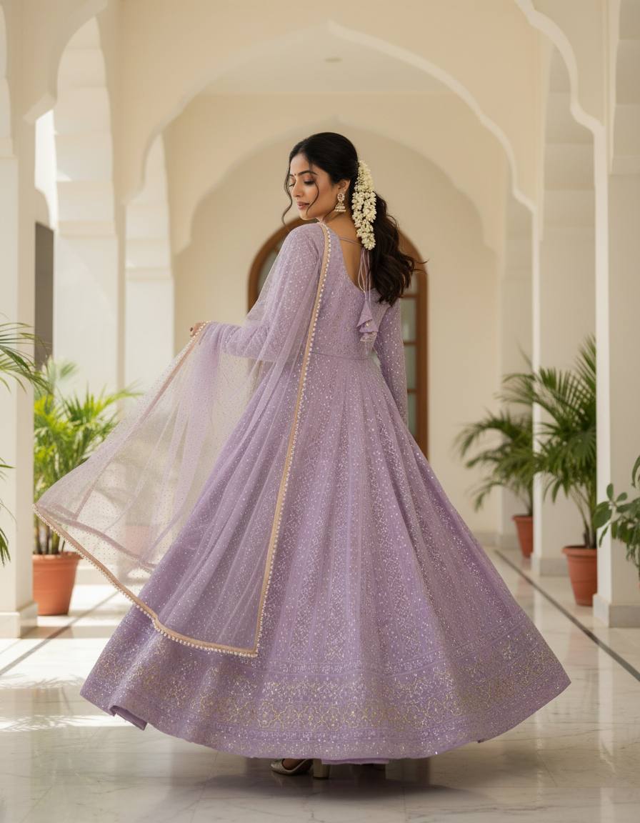Trendy Diva Premium Anarkali Suit Set