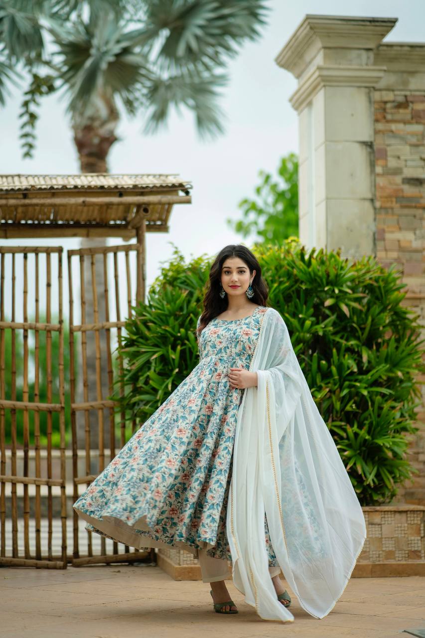 INAYA Premium Anarkali Suit Set