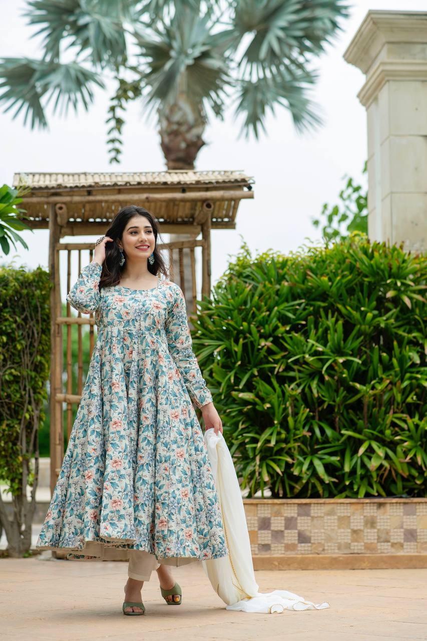 INAYA Premium Anarkali Suit Set