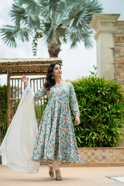 INAYA Premium Anarkali Suit Set